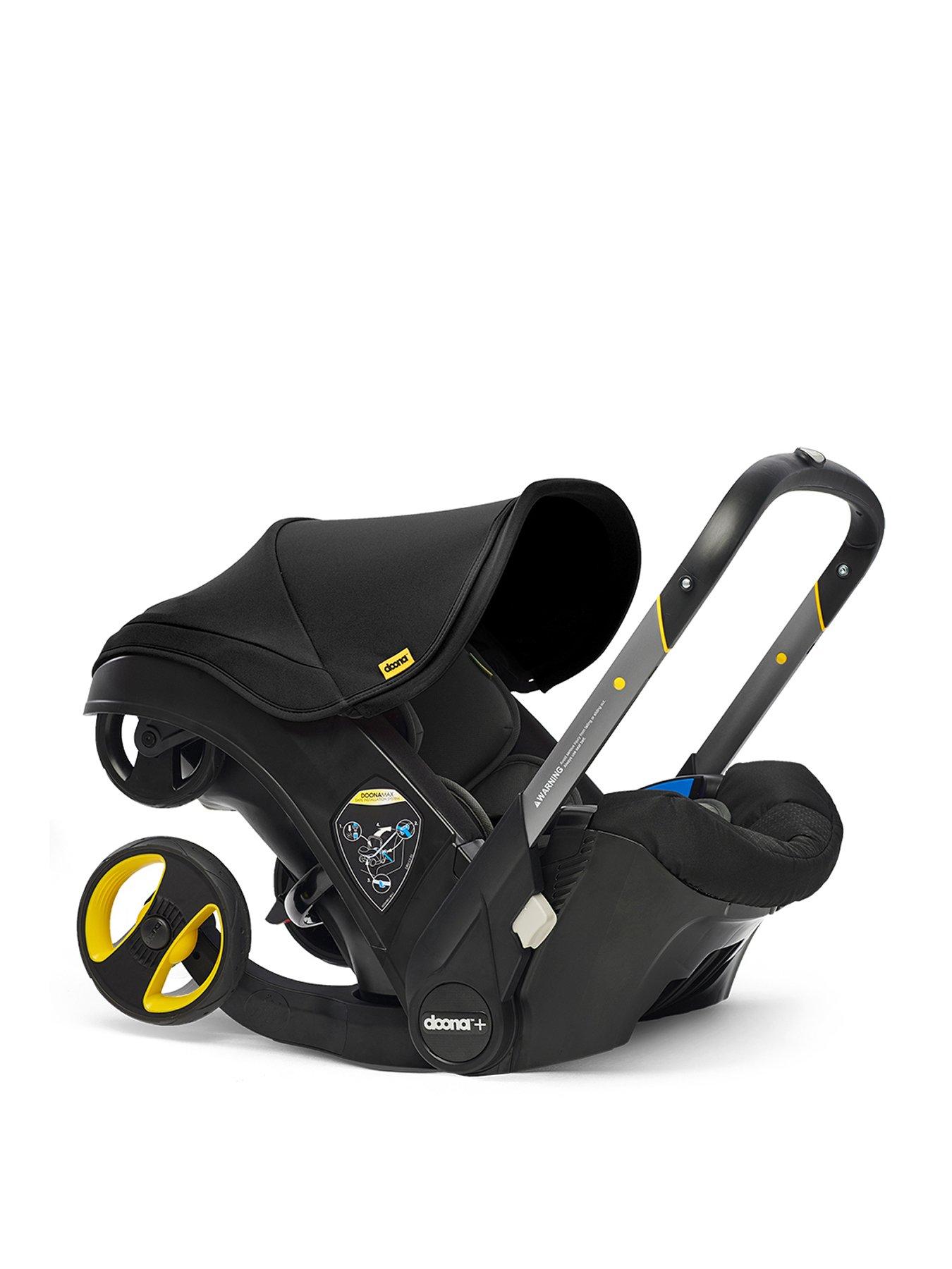 Image 3 of 7 of Doona Doona+ Car Seat &amp; Stroller Nitro Black