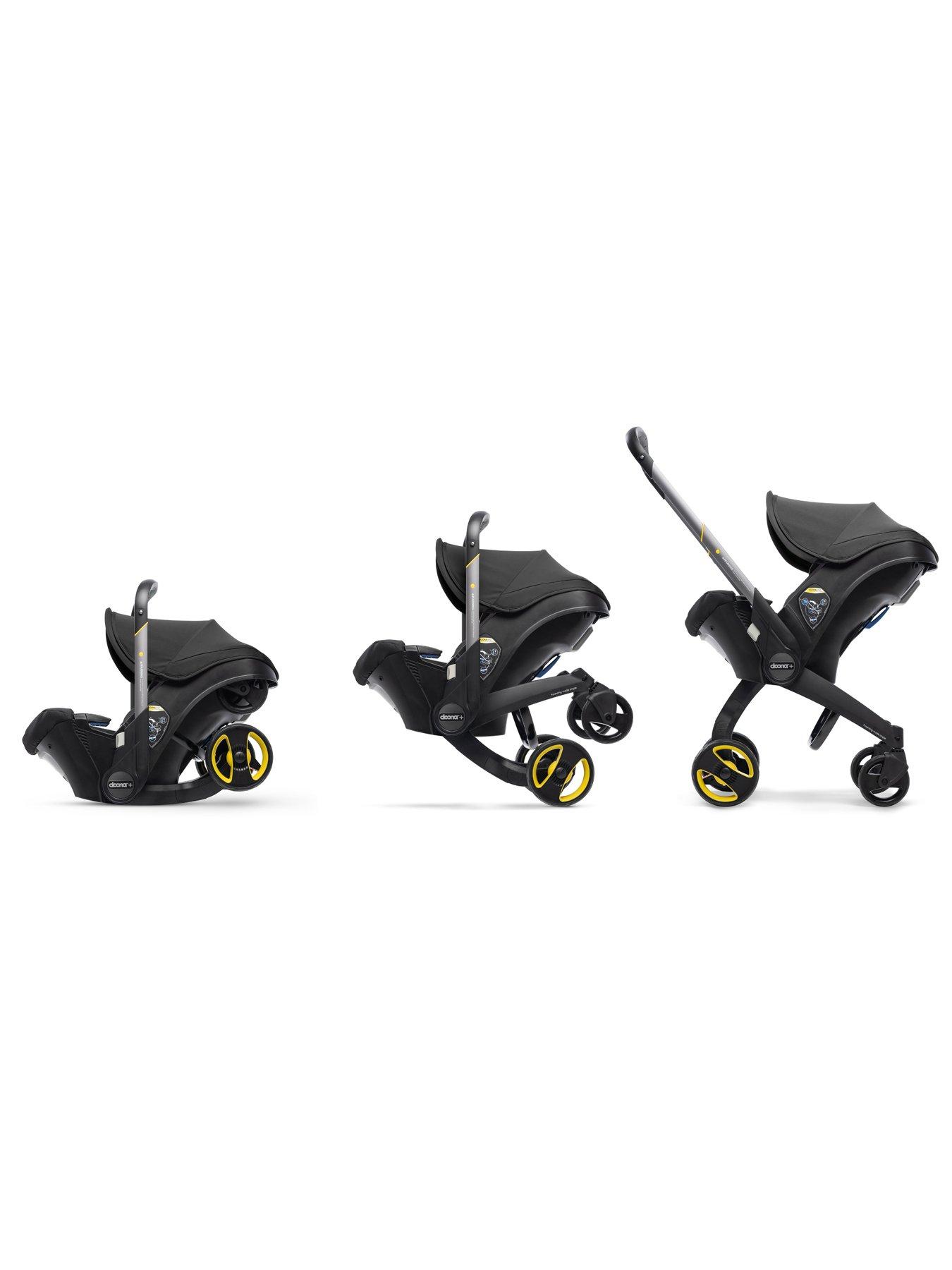 Image 5 of 7 of Doona Doona+ Car Seat &amp; Stroller Nitro Black