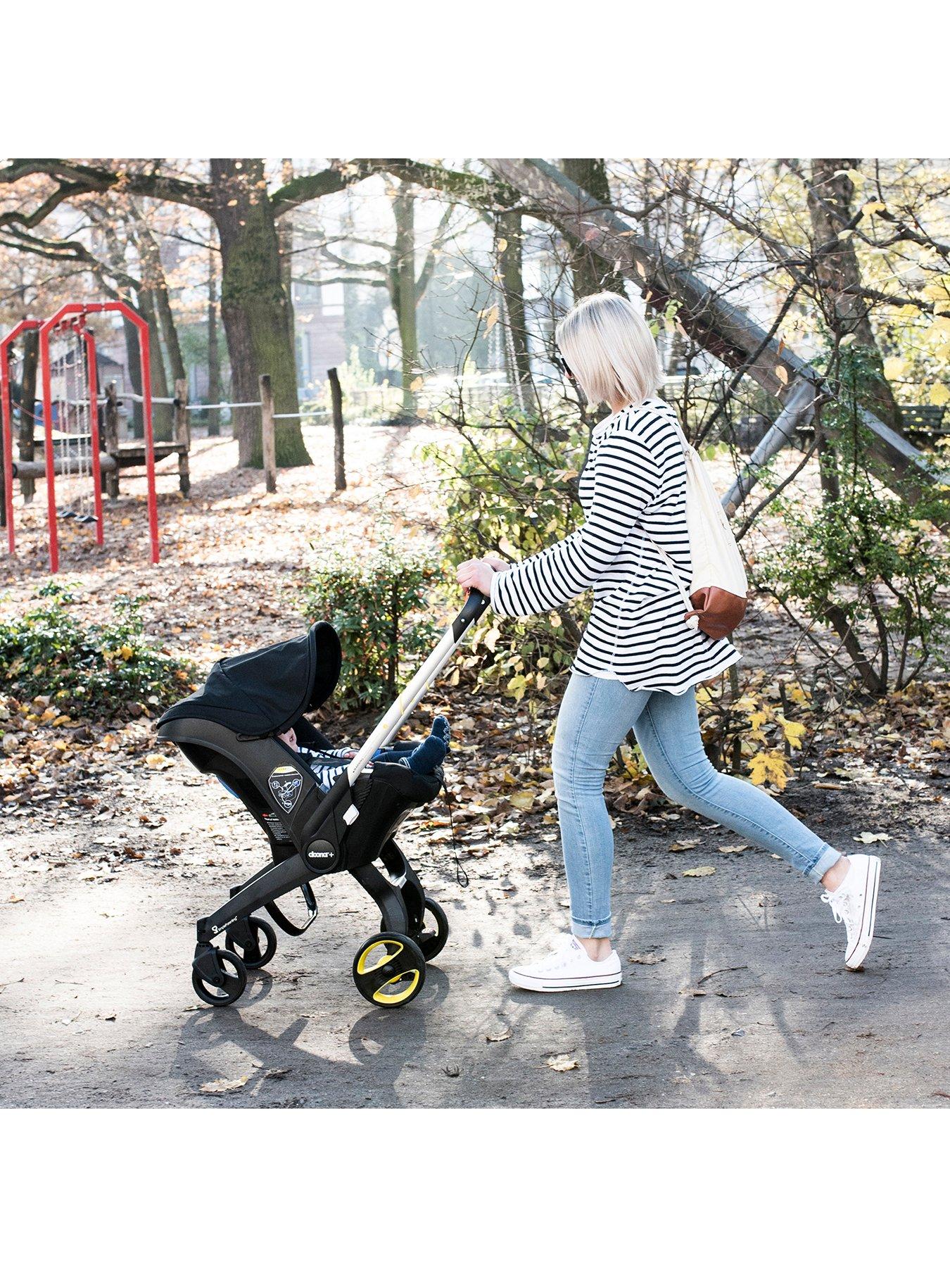 Image 6 of 7 of Doona Doona+ Car Seat &amp; Stroller Nitro Black