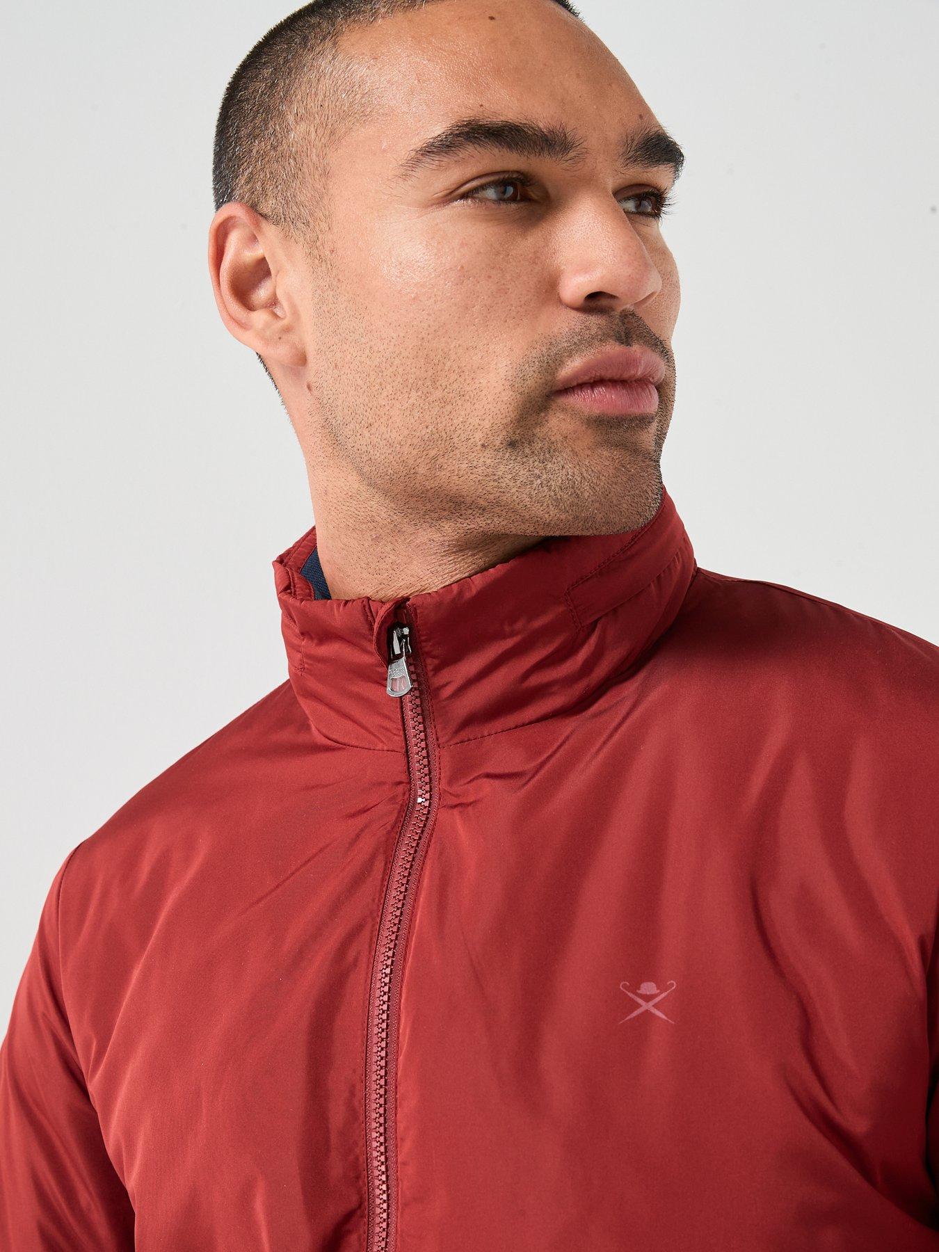  image of hackett-heritage-windbreaker-jacket--nbspred