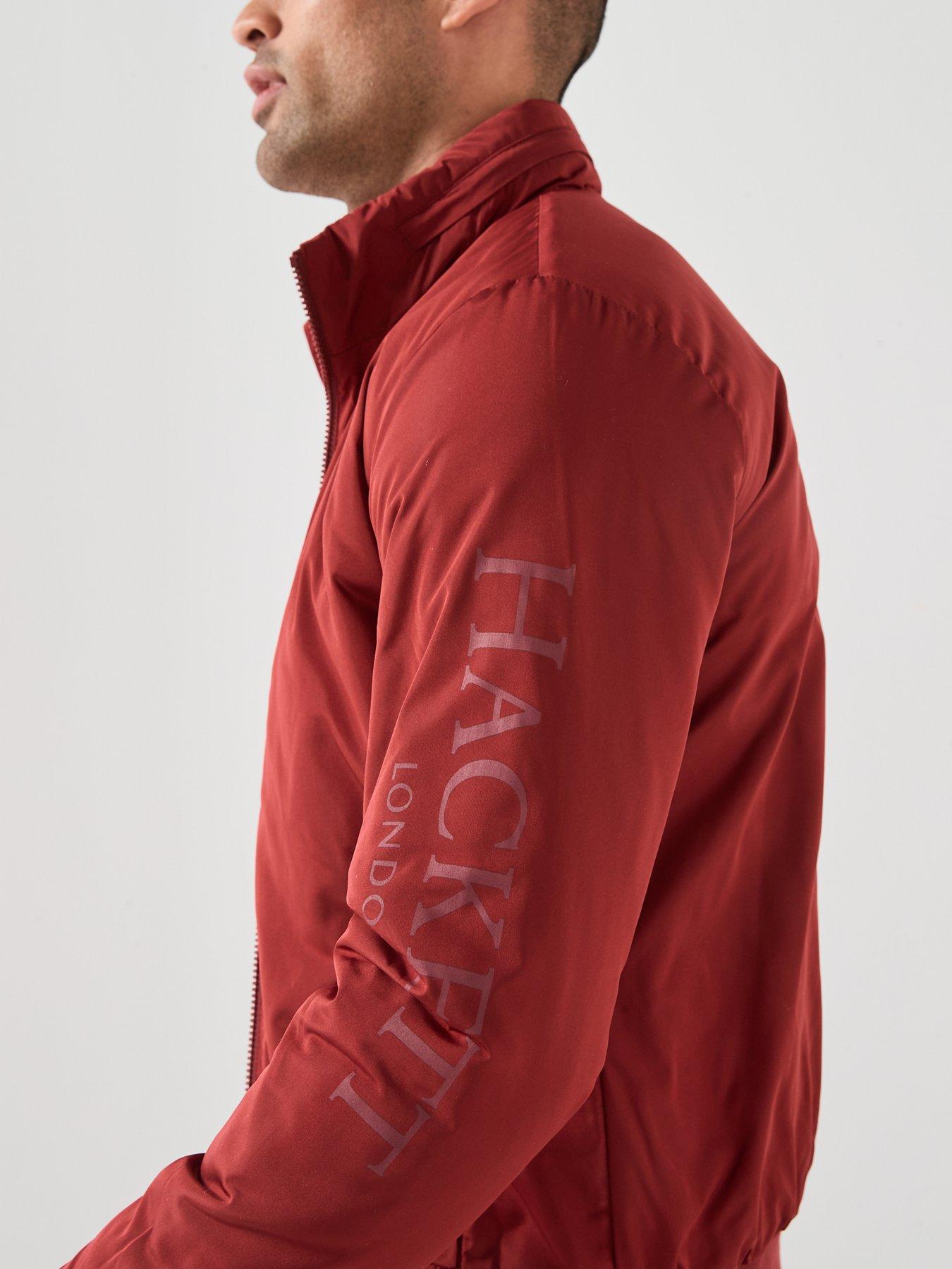  image of hackett-heritage-windbreaker-jacket--nbspred
