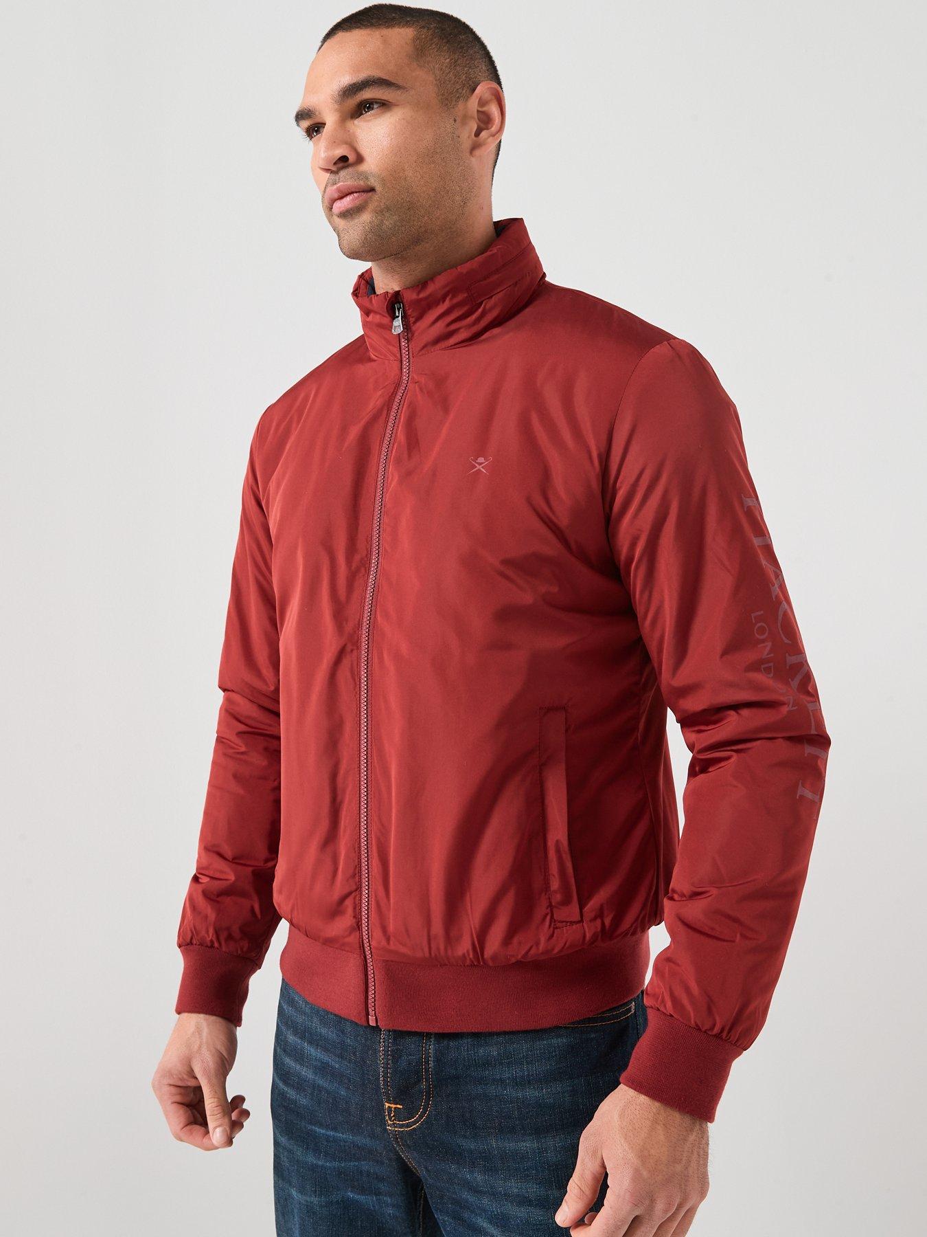  image of hackett-heritage-windbreaker-jacket--nbspred