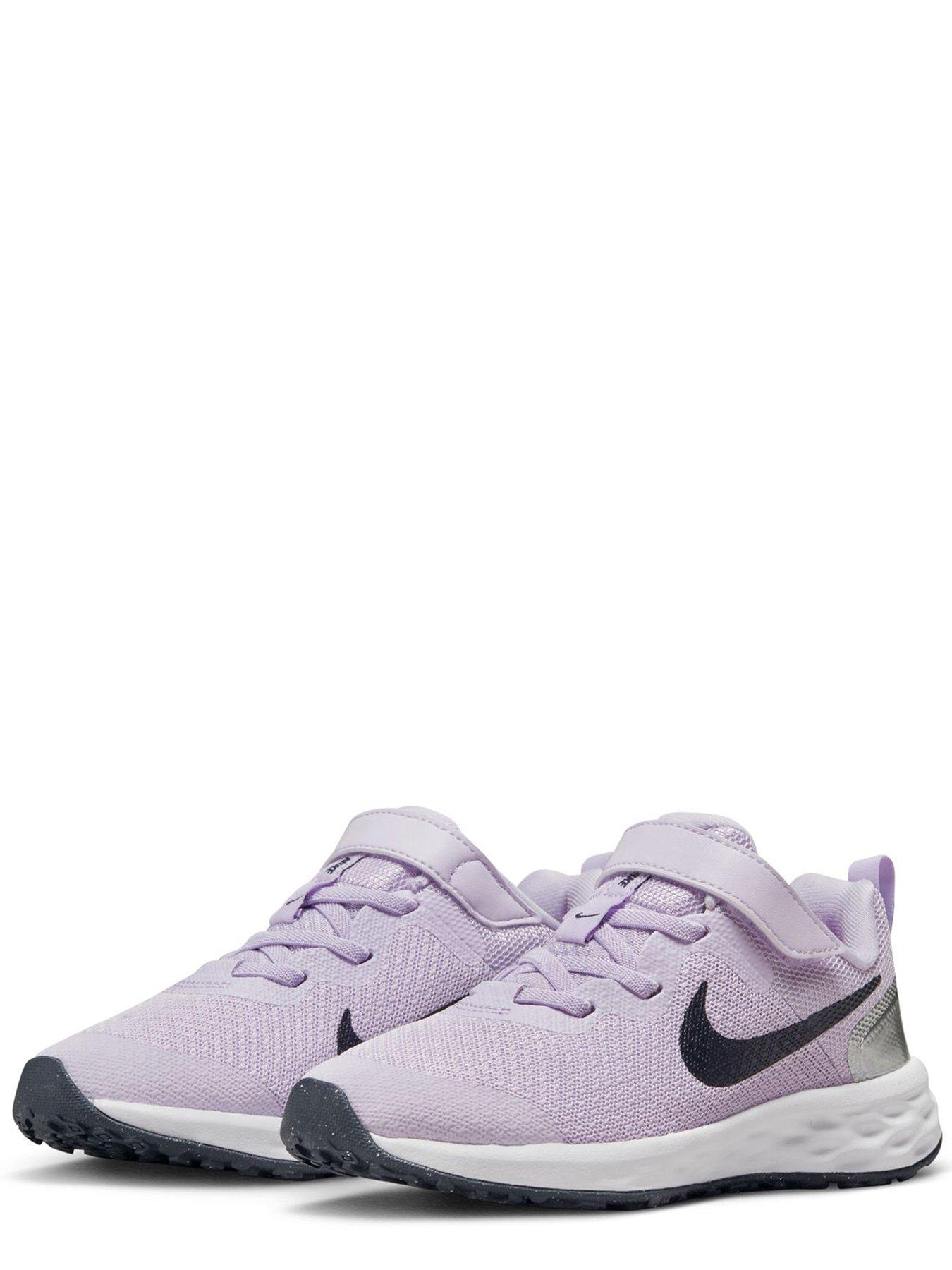 Girls purple 2024 nike trainers