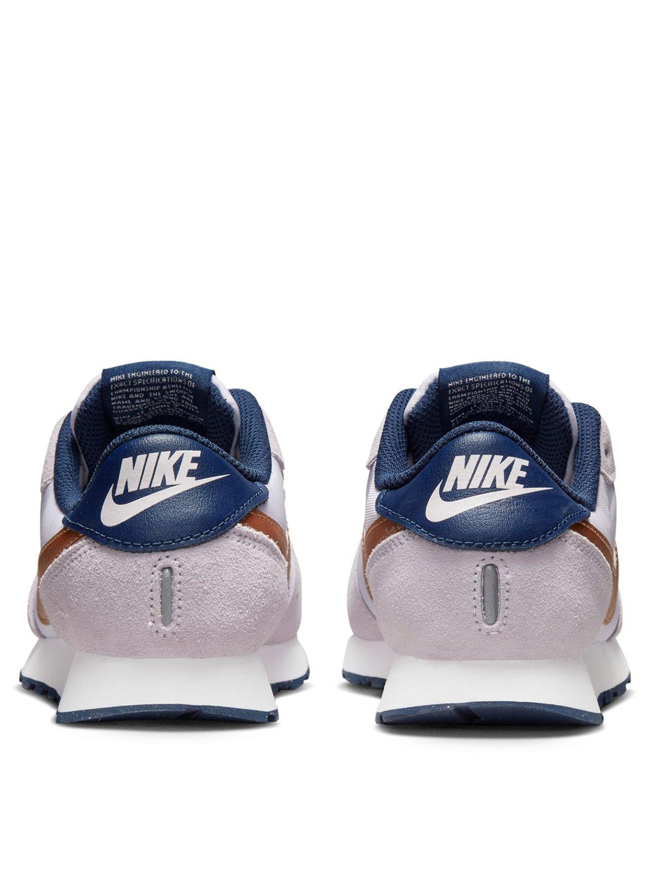 Nike Md Valiant Junior Girls Trainers White/Navy/Tan