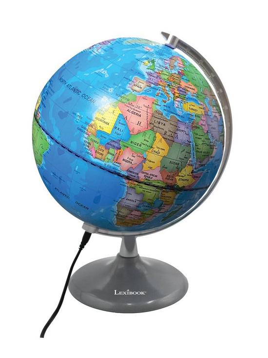 front image of lexibook-light-up-2-in1-globe-planetarium