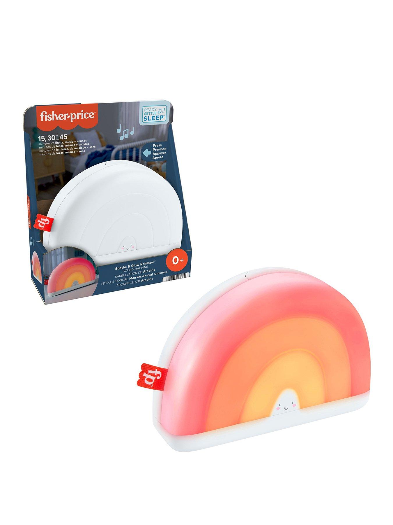 stillFront image of fisher-price-soothe-amp-glow-rainbow-sound-machine