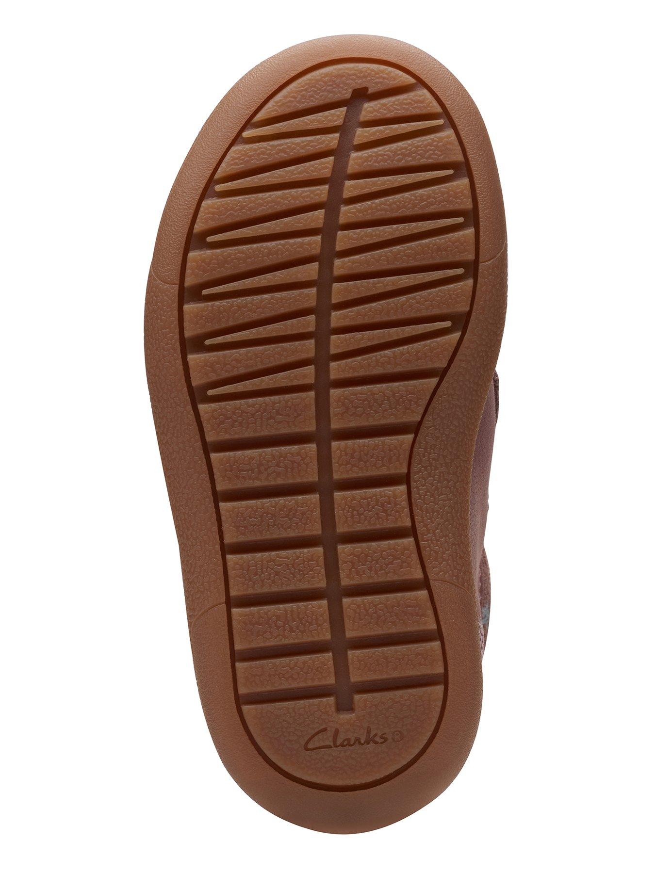  image of clarks-toddler-flash-bear-strap-mid-pink