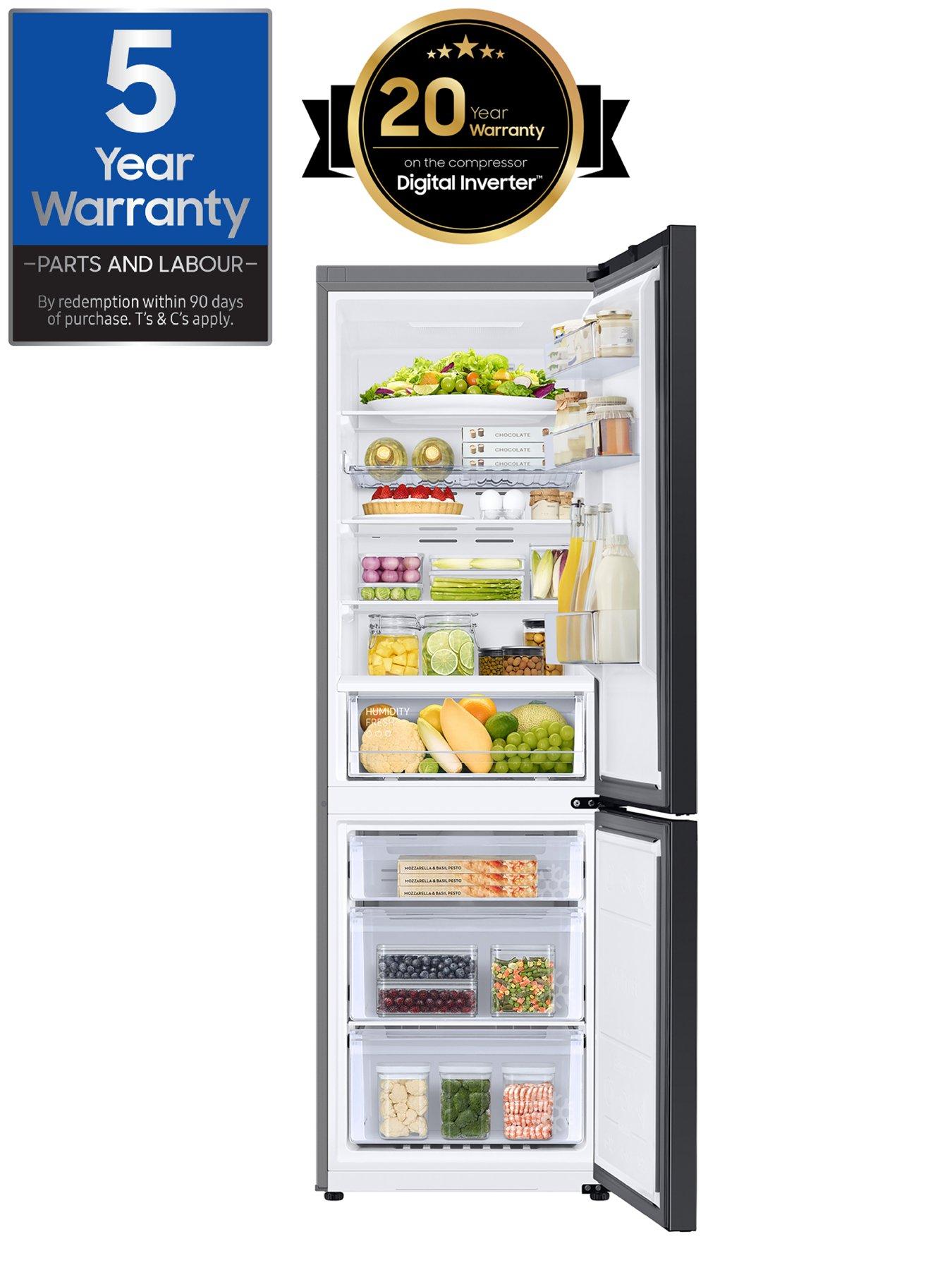 SAMSUNG Series 5 SpaceMax RB33B610EWW/EU Smart 70/30 Fridge Freezer - White