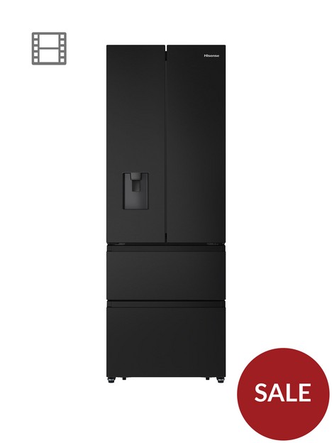 hisense-rf632n4wff-70cm-wide-french-door-fridge-freezernbsp--black-stainless-steel