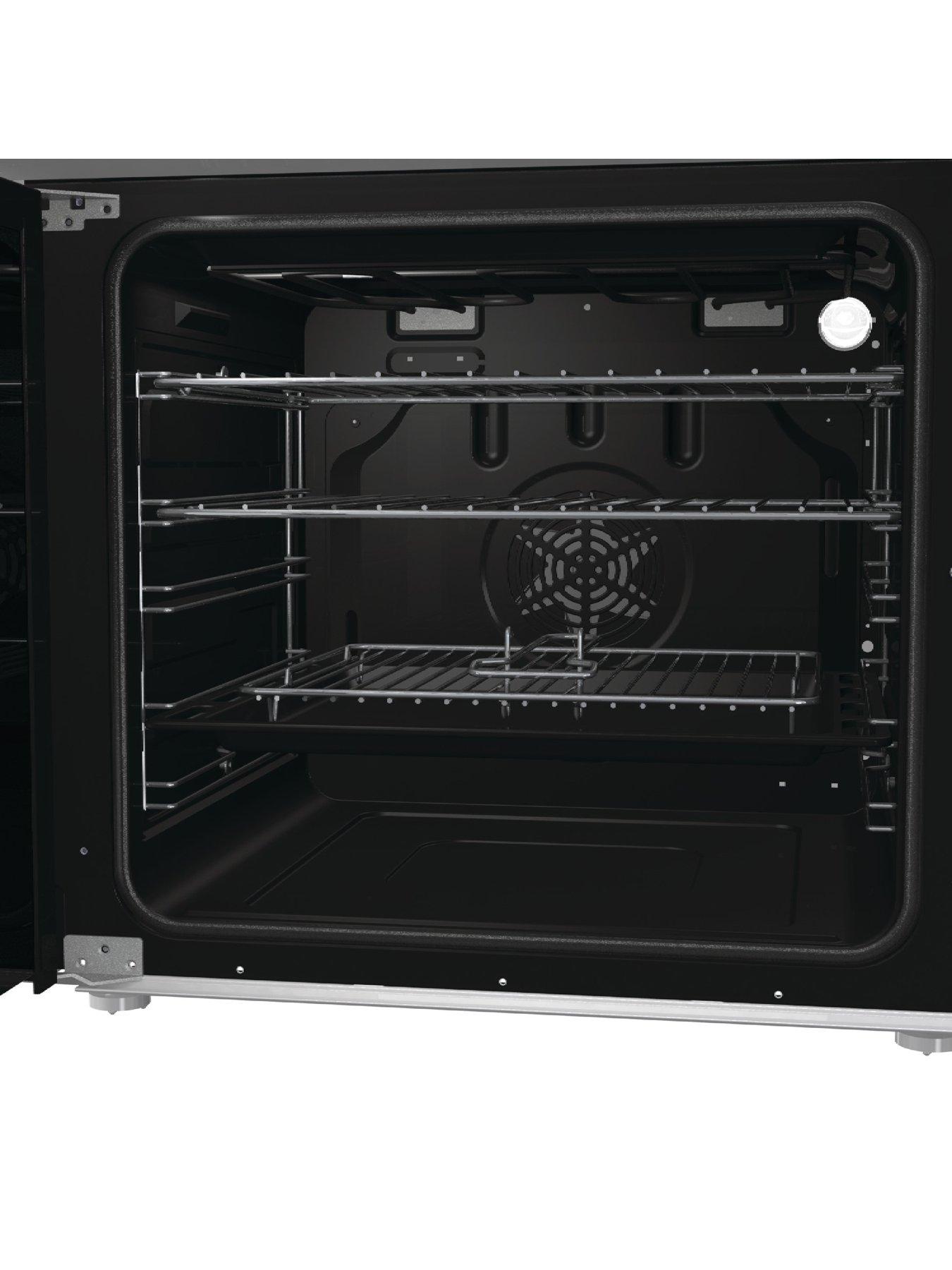 Image 5 of 7 of Hisense HDE3211BWUK Double Oven Electric Cooker with Ceramic Hob - White