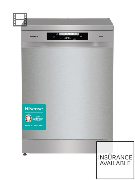 hisense-hs643d60xuknbsp16-place-freestanding-dishwasher-with-cutlery-traynbsp--stainless-steel