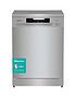  image of hisense-hs643d60xuknbsp16-place-freestanding-dishwasher-with-cutlery-traynbsp--stainless-steel