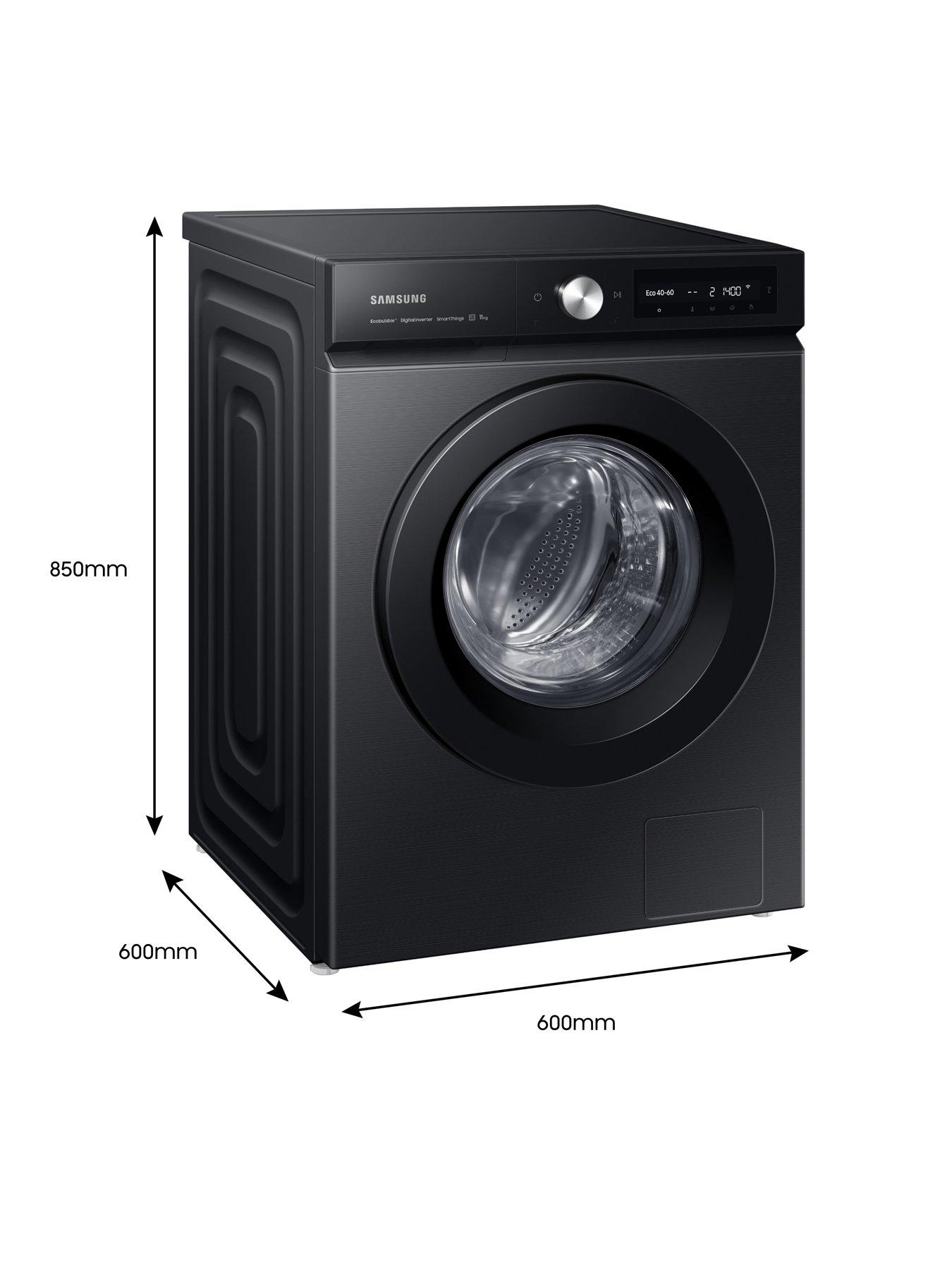Image 7 of 8 of Samsung Series 5+ AI Energy WW11BB504DAB/S1 SpaceMax Washing Machine - 11kg Load 1400 Spin A Rated - Graphite