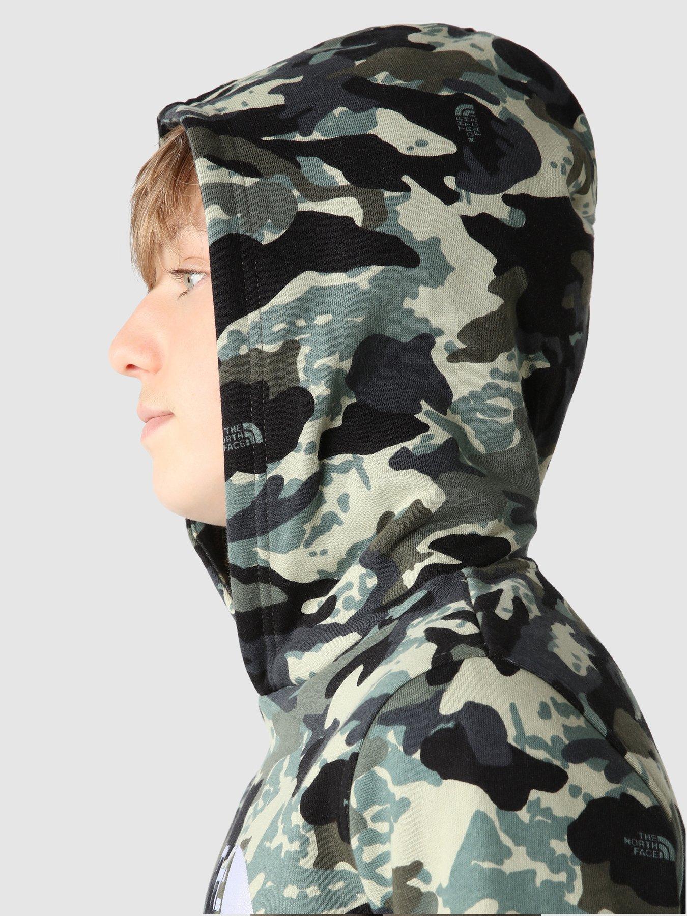 North face clearance camo jumper