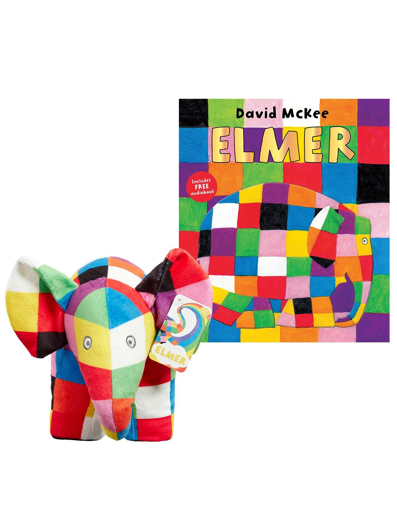 Elmer the cheap elephant soft toy