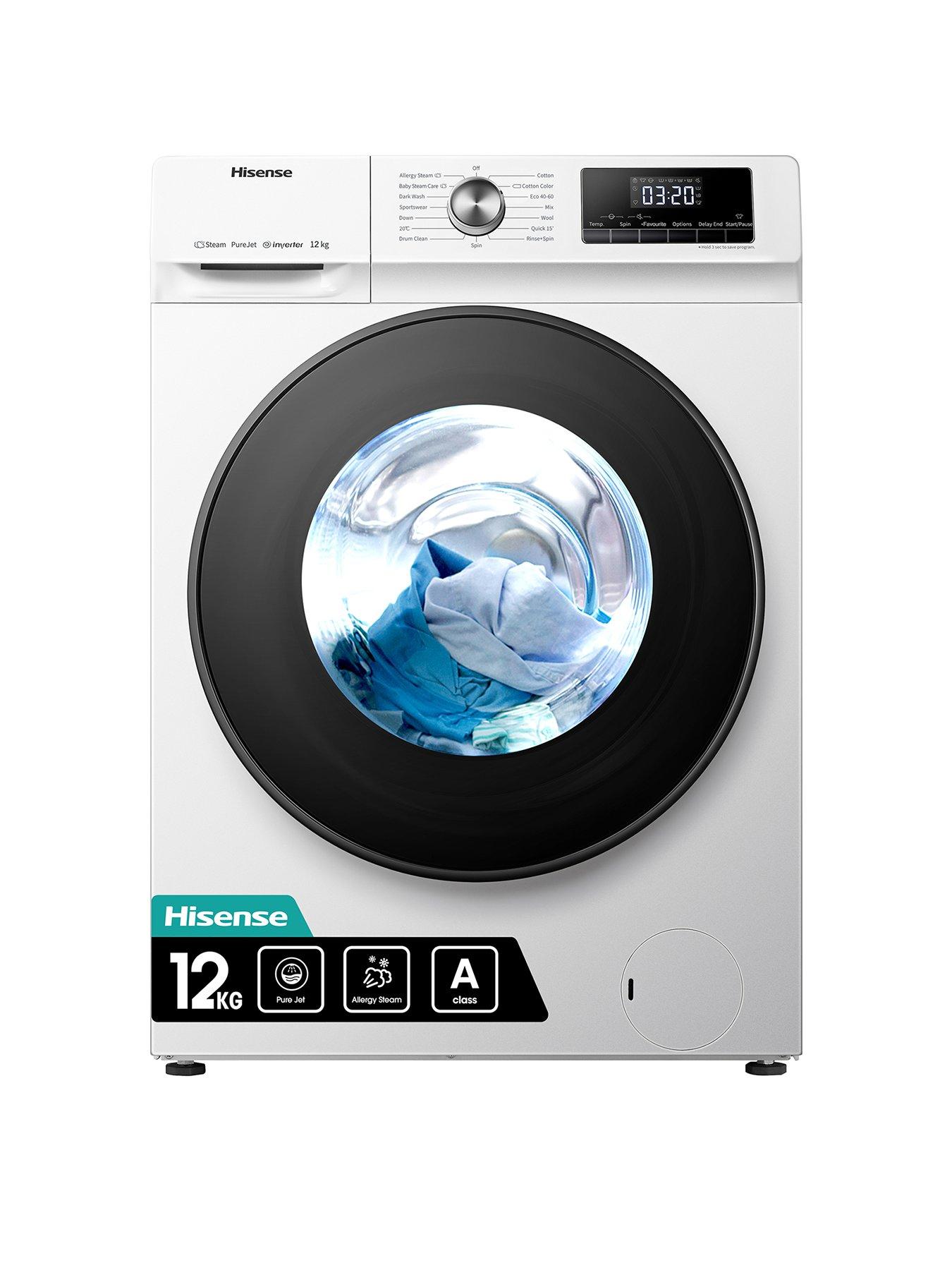hisense-3-series-wfqa1214evjm-12kg-load-1400-spinnbspwashing-machine-withnbspsteam-and-jet-wash
