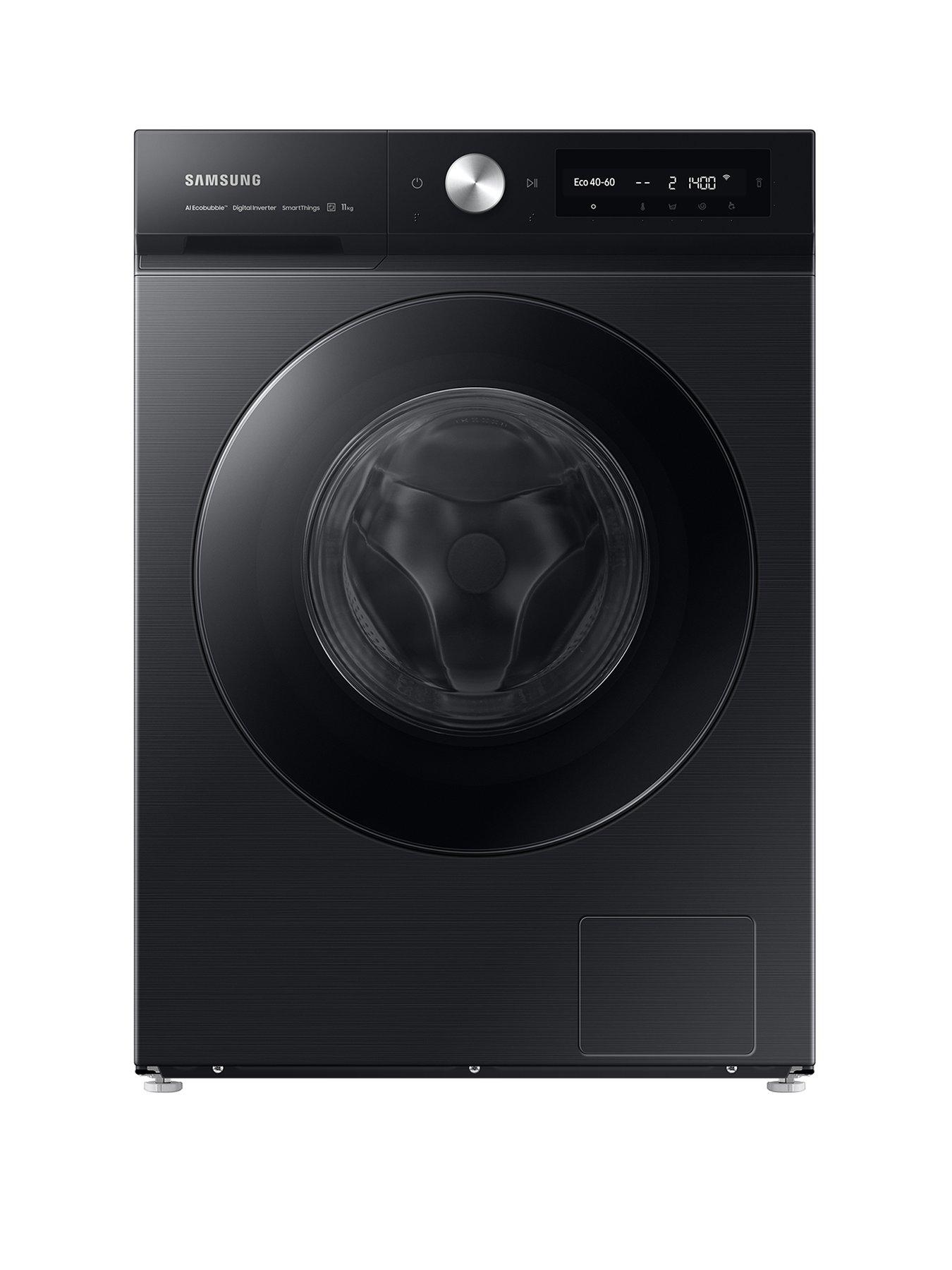 Image 1 of 8 of Samsung Series 6+ AI Energy WW11BB744DGB/S1 Auto Optimal Wash+ and SpaceMax Washing Machine - 11kg Load 1400 Spin A Rated - Black