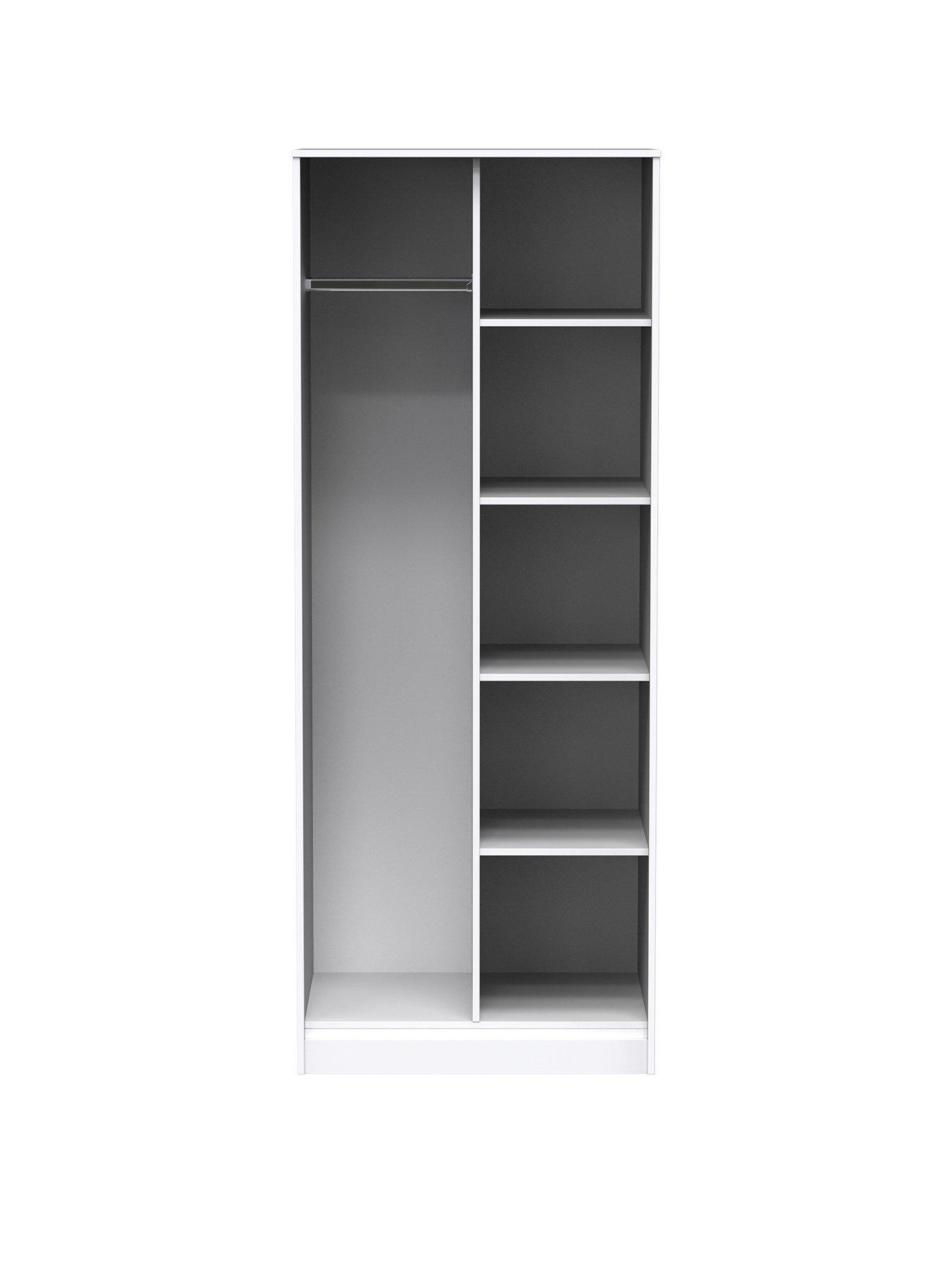 undefined Cube Ready Assembled Open Shelf Unit - White - FSC® Certified