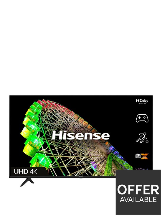 front image of hisense-58a6bgtuk-58-inch-dolby-vision-4k-ultra-hd-hdr-smart-tv