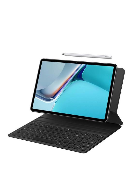 front image of huawei-matepad-11-6128g-with-m-pencil-and-keyboard