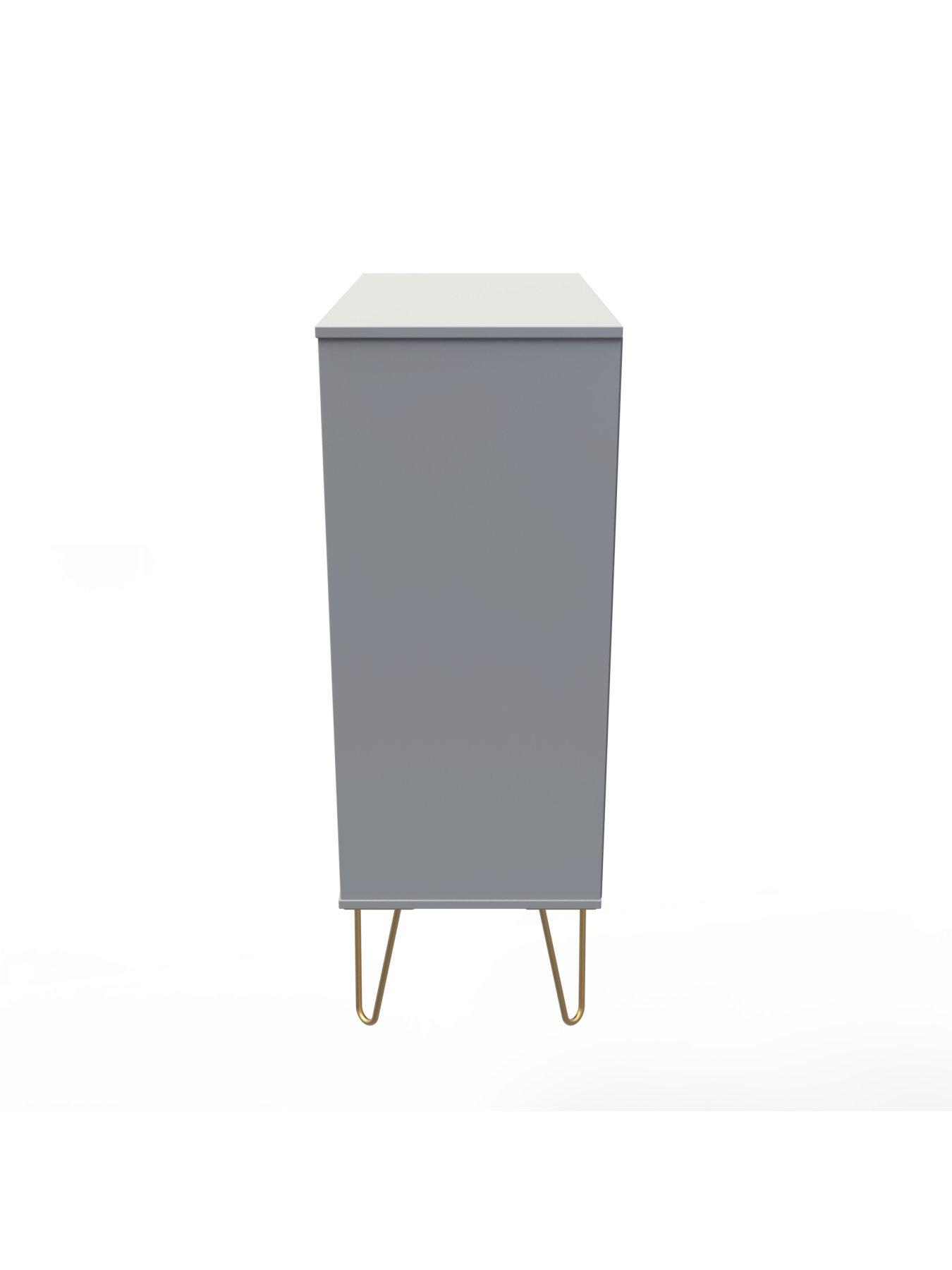  image of swift-cube-ready-assembled-5-drawer-chestnbsp--fscreg-certified