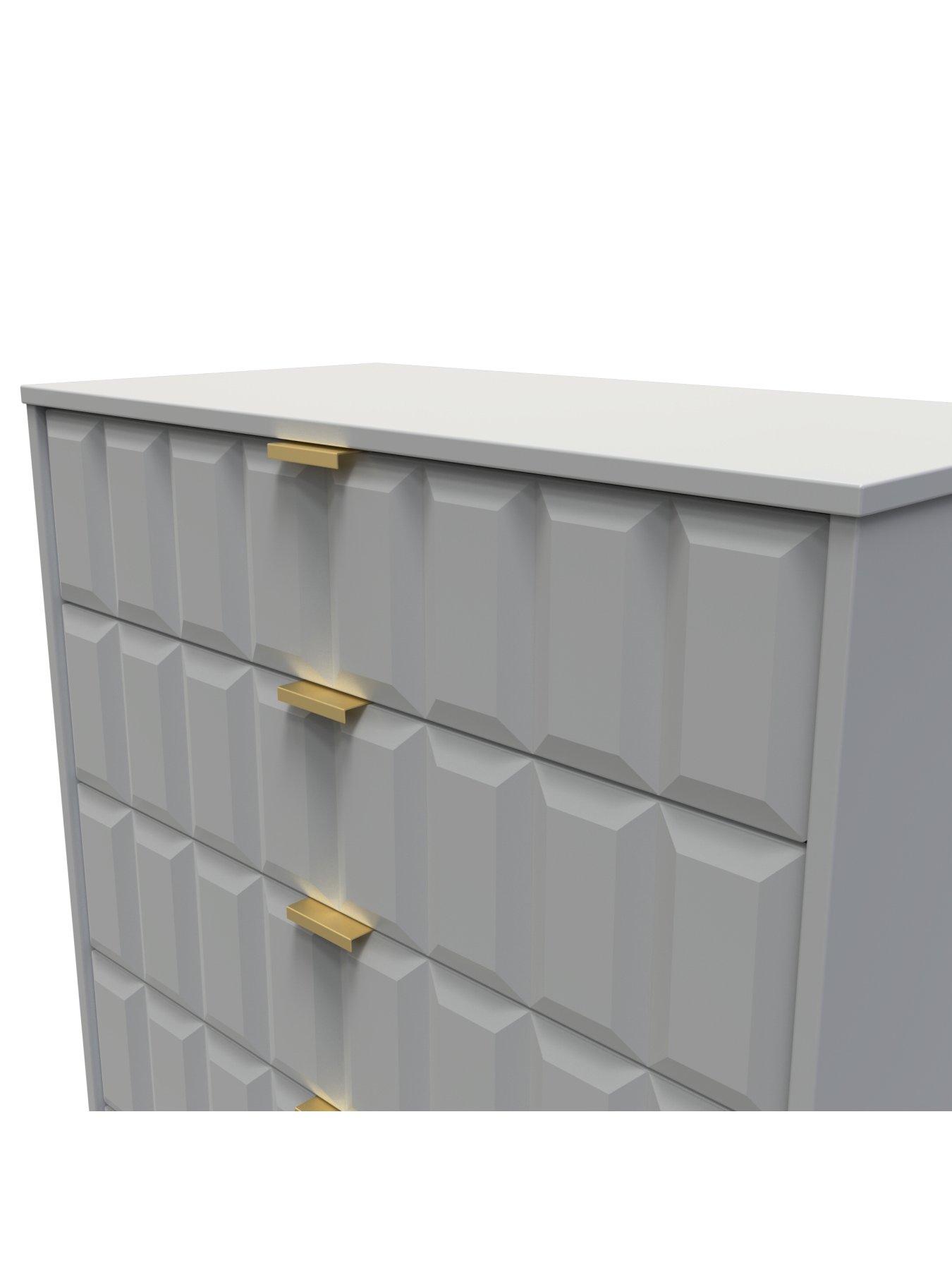  image of swift-cube-ready-assembled-5-drawer-chestnbsp--fscreg-certified