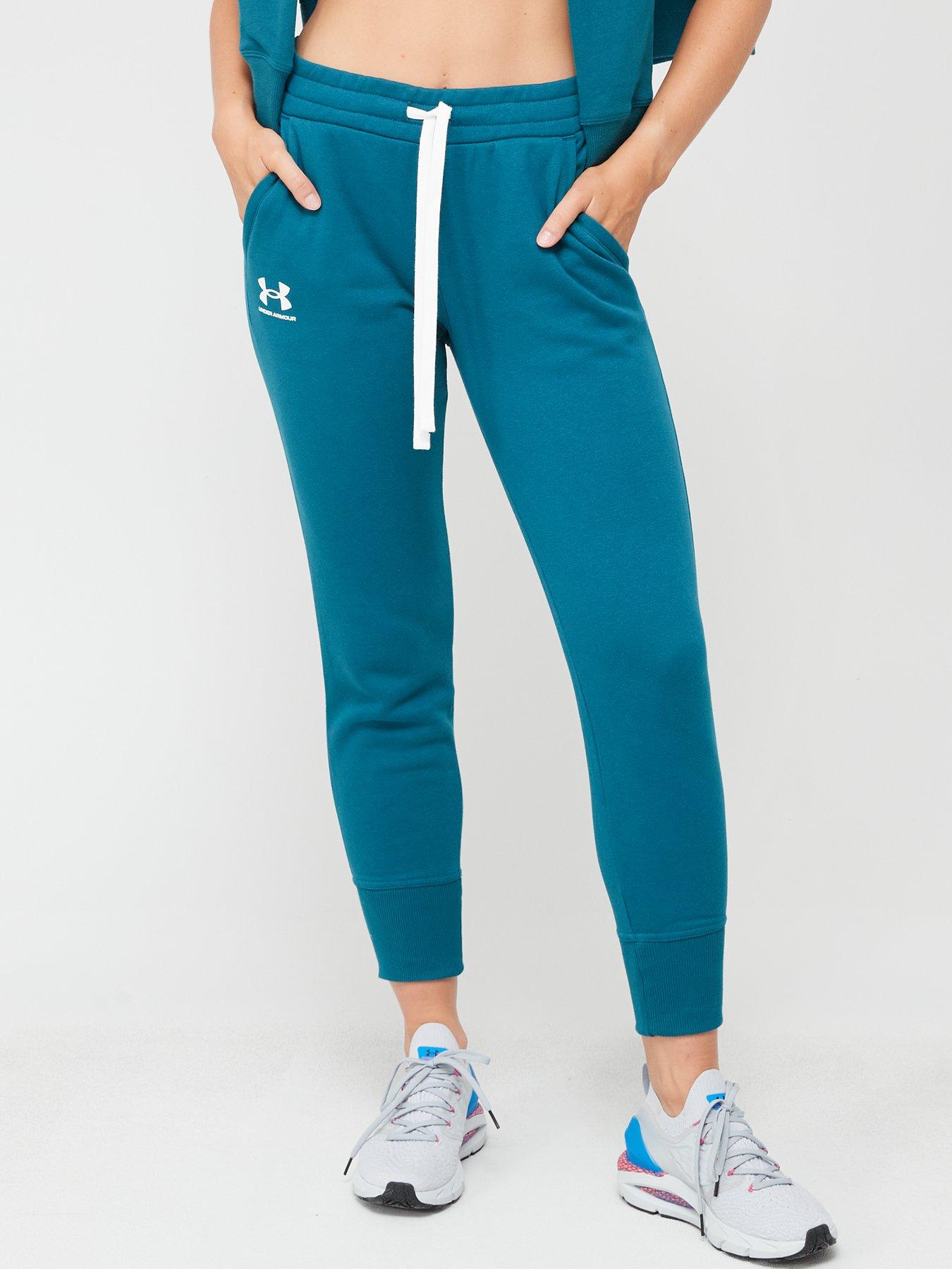 womens blue jogging bottoms