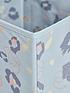  image of chapter-b-kids-club-wipeable-coated-leopard-storage-box
