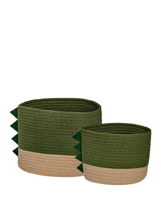 front image of chapter-b-kids-club-dino-rope-basket-set-of-2