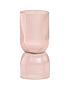  image of chapter-b-ribbed-glass-dual-vase-and-candle-holder-small