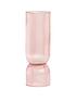  image of chapter-b-ribbed-glass-dual-vase-and-candle-holder-large