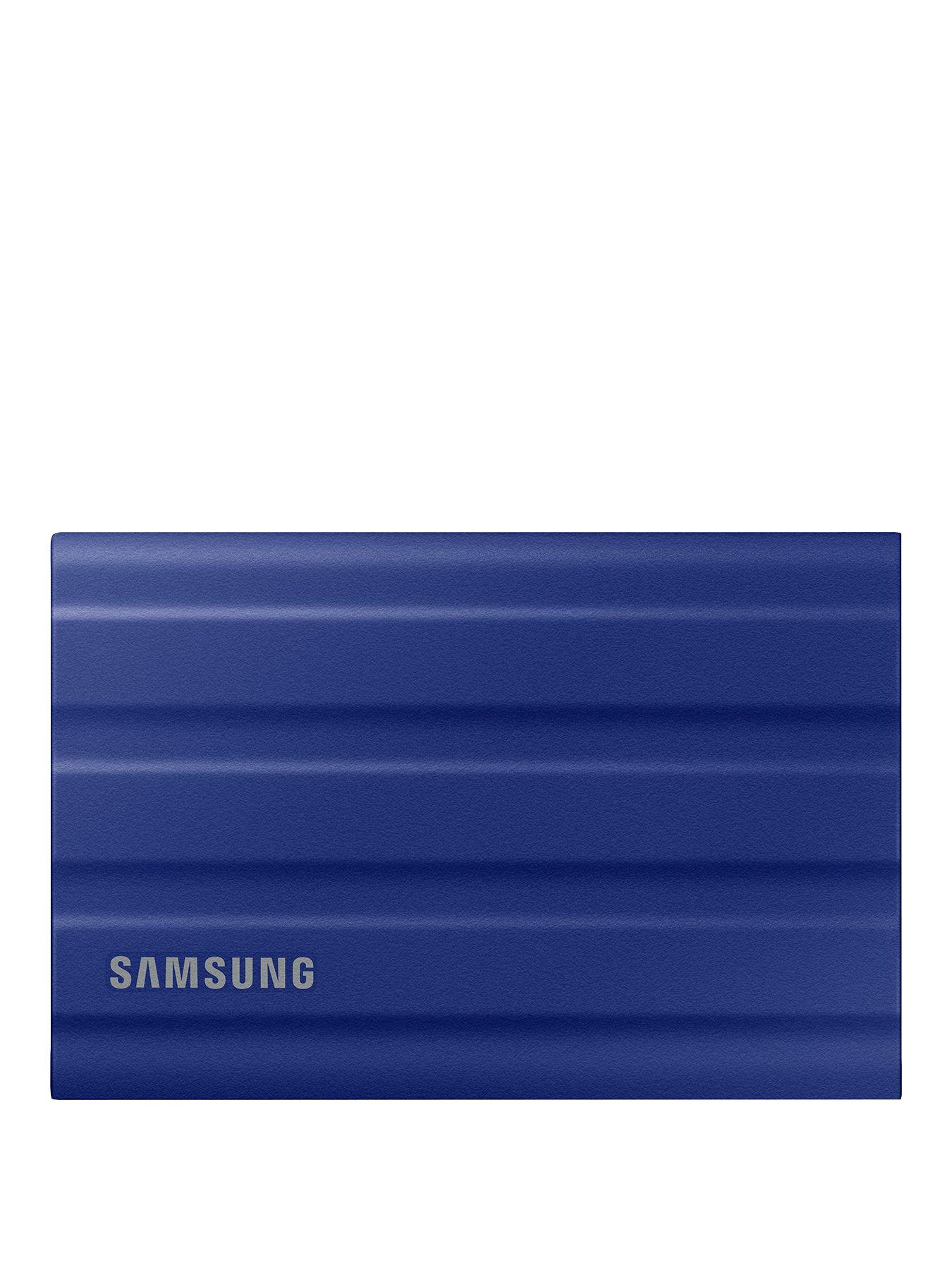 Samsung T7 Shield 1TB External SSD - Blue