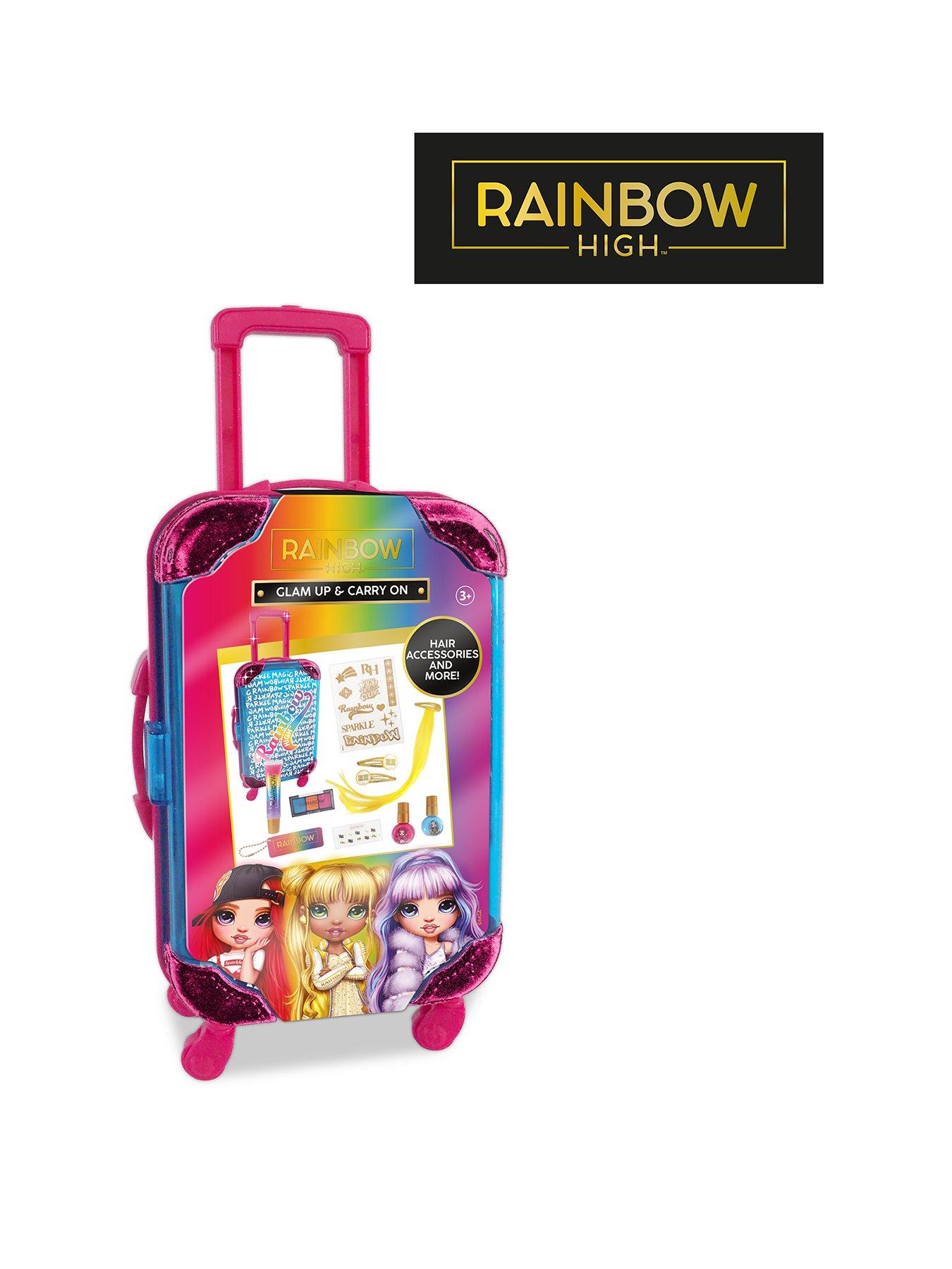 Image 1 of 3 of Rainbow High Glam Up &amp; Carry On Beauty Set