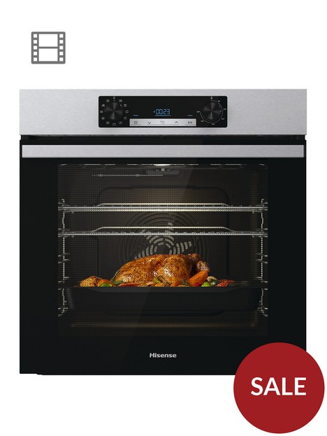 hisense-bi62212axuk-single-oven-77l-with-steam-clean-functionnbsp--stainless-steel