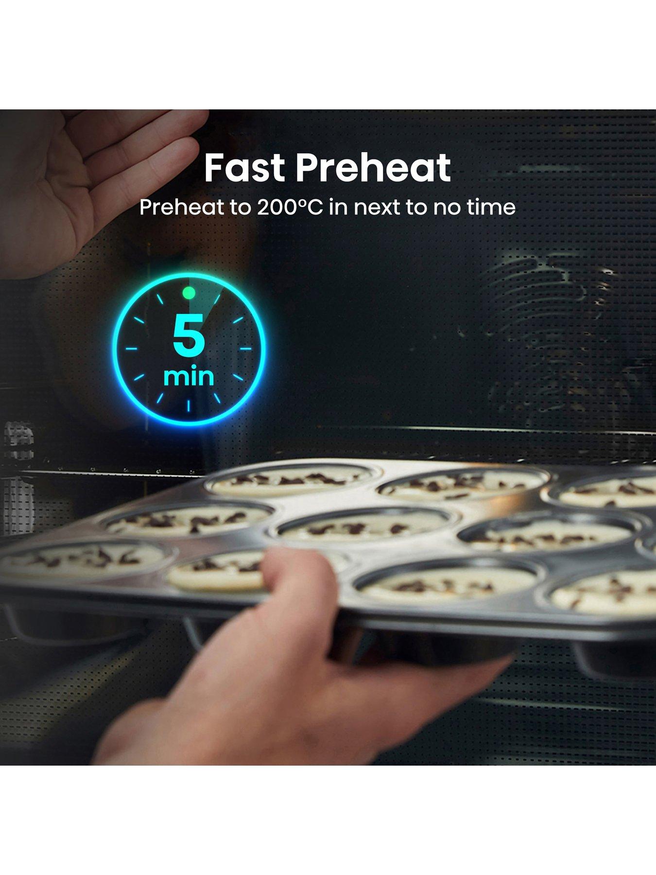  image of hisense-bi62212axuk-single-oven-77l-with-steam-clean-functionnbsp--stainless-steel