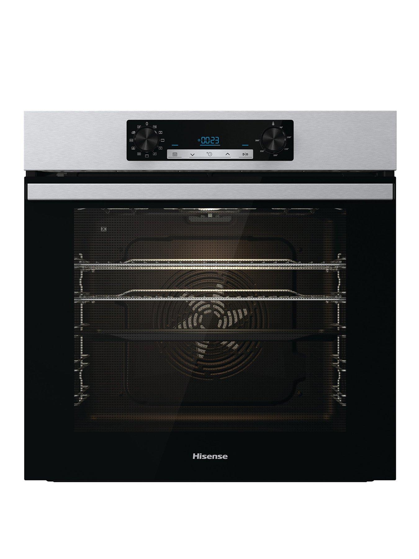 hisense-bi62211cxnbsp77-litre-electricnbspsingle-oven-with-catalytic-linersnbsp--stainless-steel