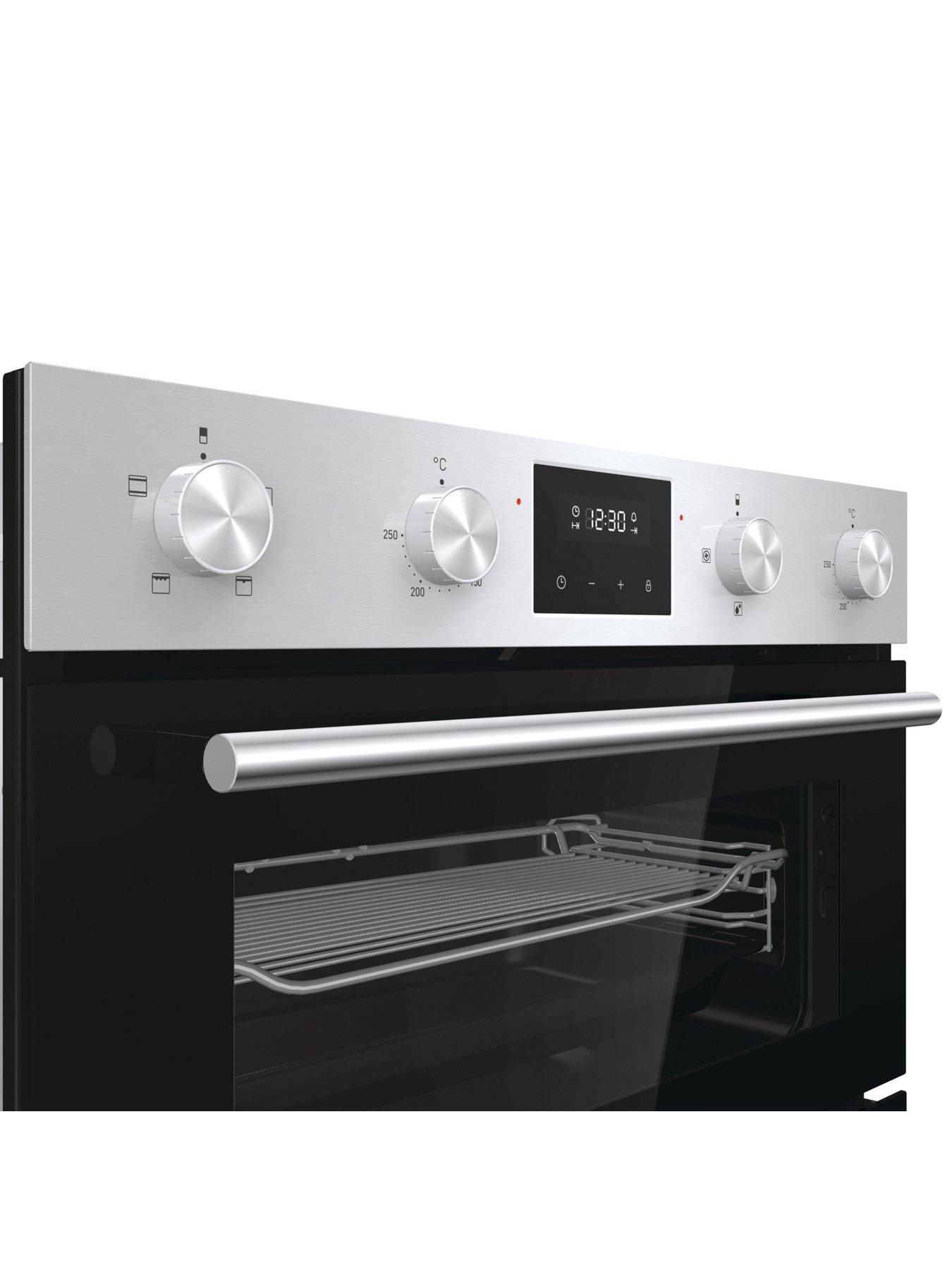  image of hisense-bid95211xuk-built-in-double-oven-stainless-steel