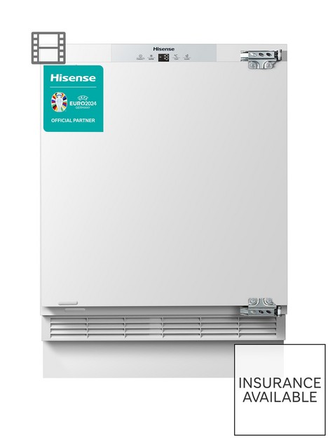 hisense-fuv124d4aw1-integrated-under-counter-freezer-f-rated