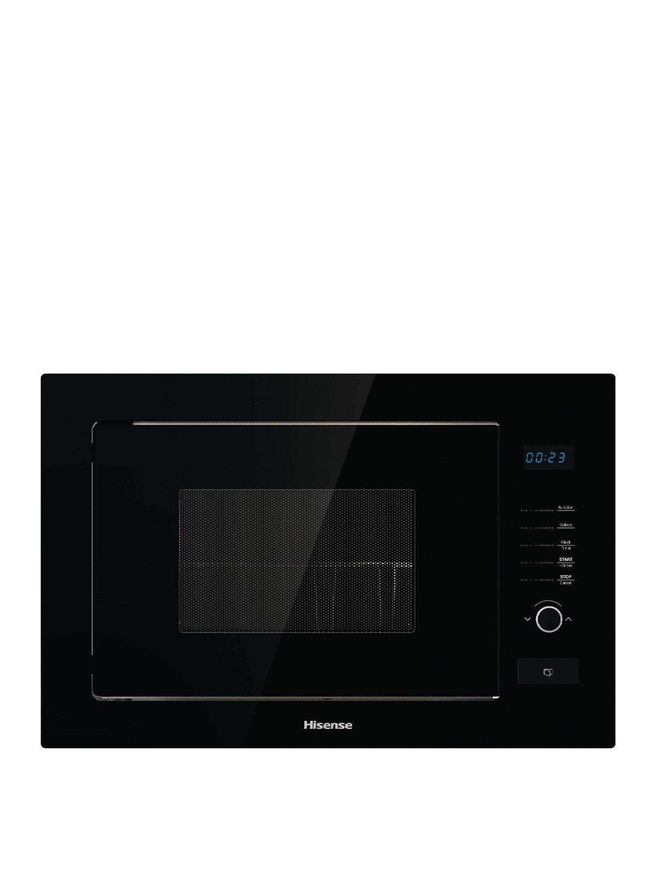 undefined HB25MOBX7GUK Built-in Microwave With Grill - Black