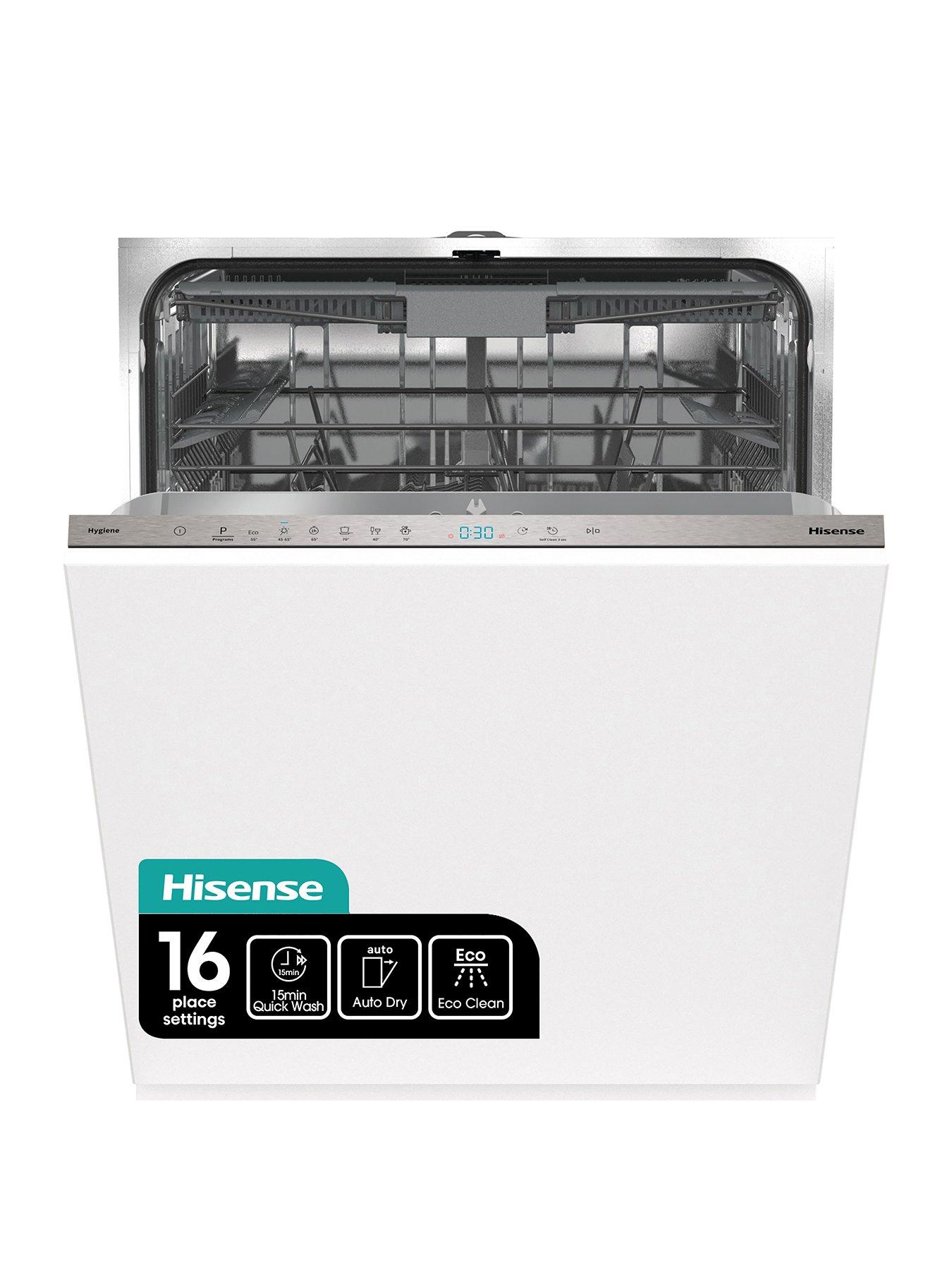 Hisense HV643D60UK 16-Place Integrated Dishwasher