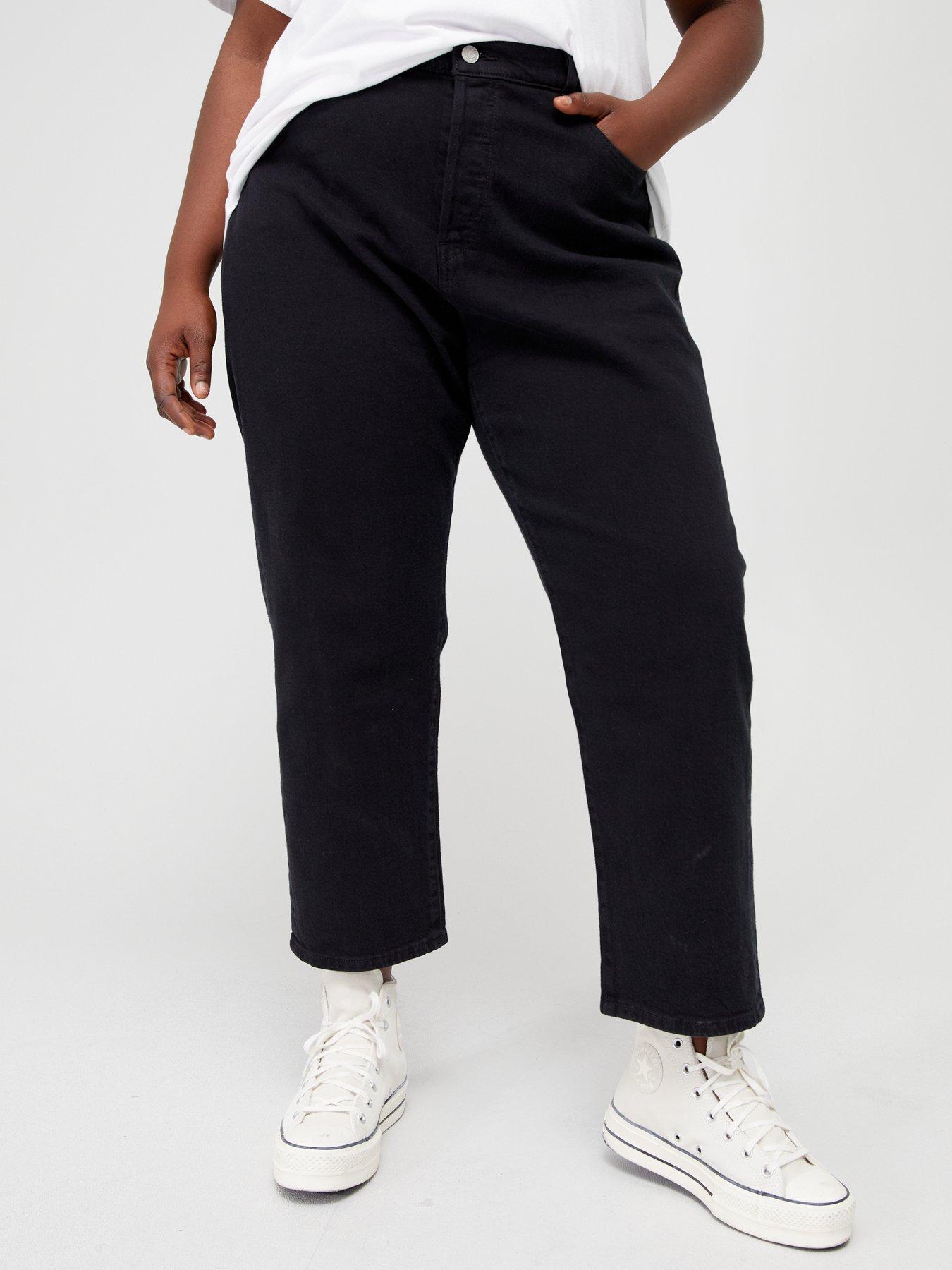  image of levis-plus-501reg-crop-straight-leg-jean-black-sprout