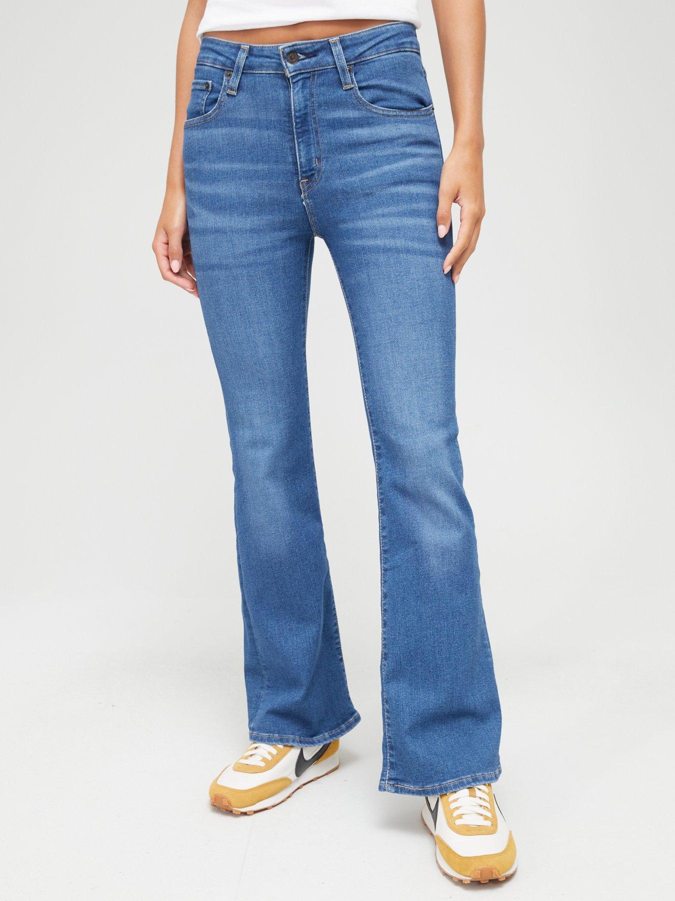 Levi's 726™ High Rise Flare Jean - Blue Swell