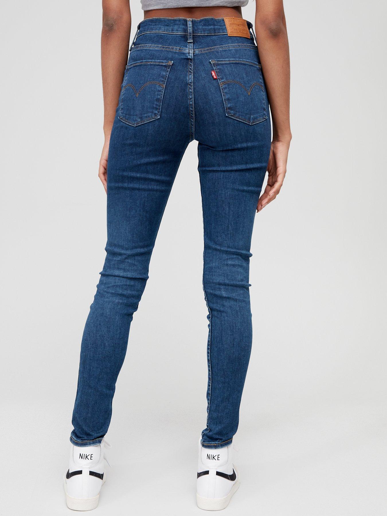 Levi s 720 High Rise Super Skinny Jean Echo Chamber Blue littlewoods