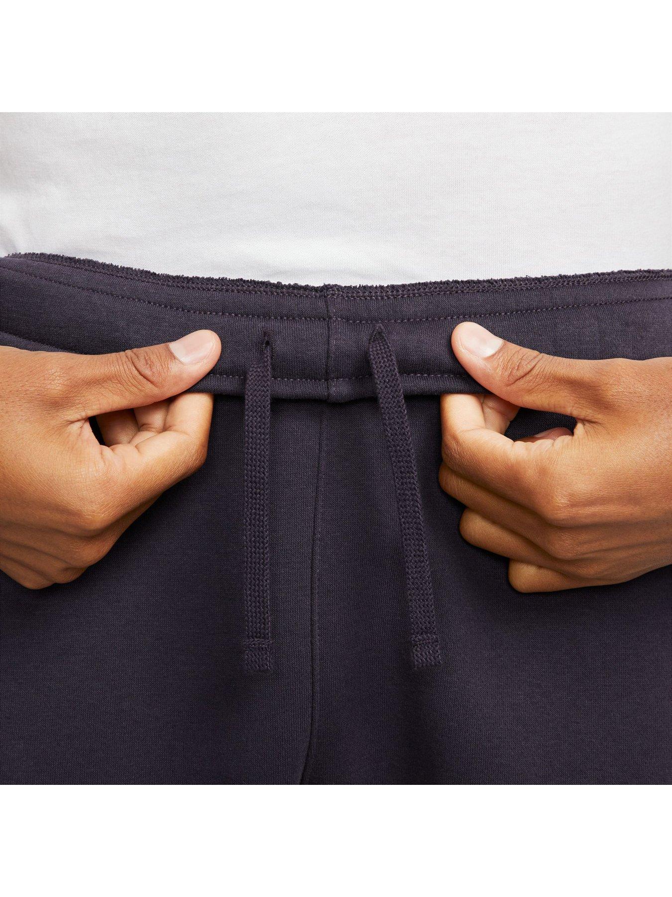  image of nike-nswnbspclub-fleece-joggers-purplewhitenbsp
