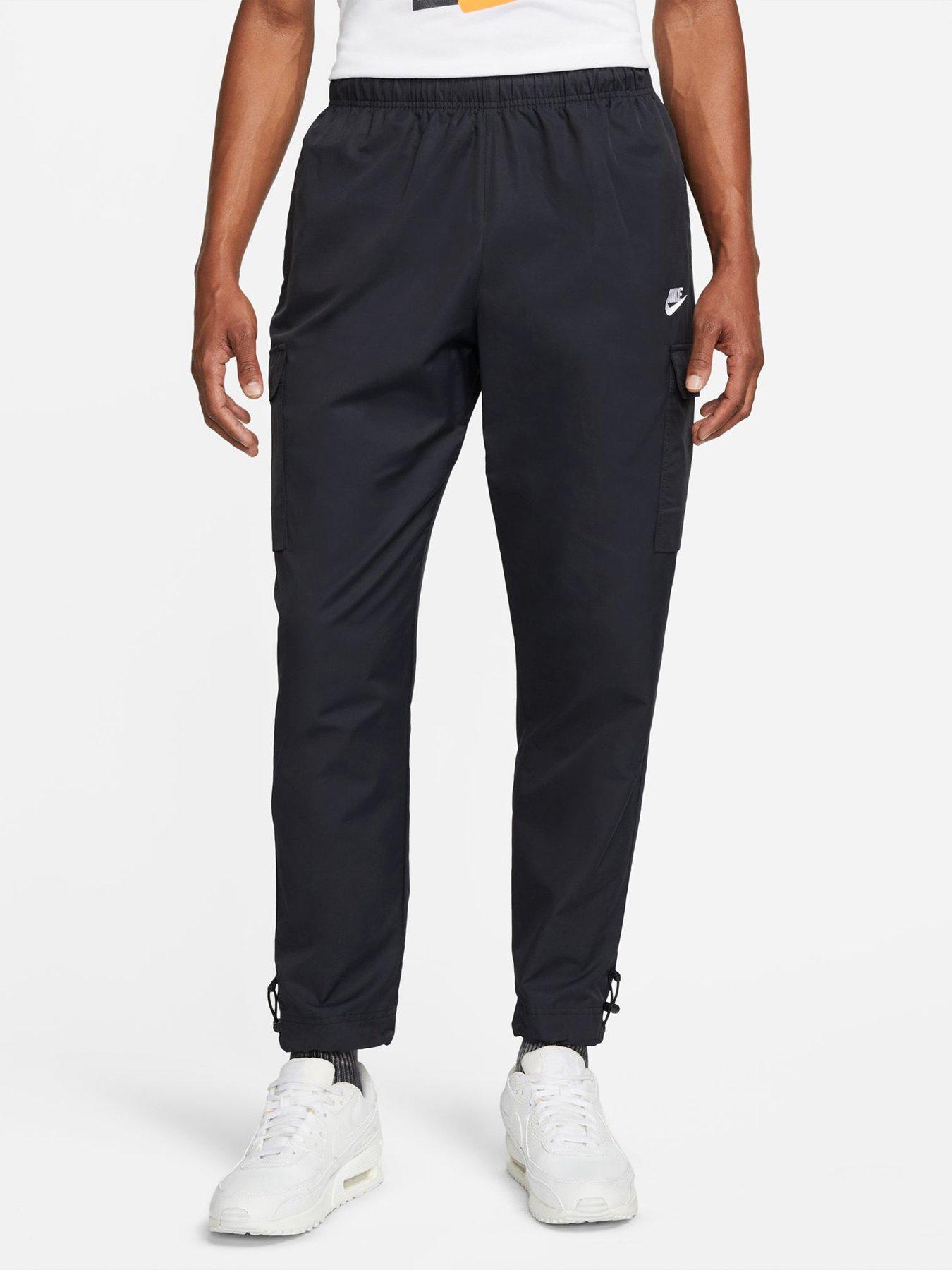  image of nike-nsw-repeat-swoosh-woven-jogger-blackwhite