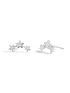  image of joma-jewellery-occasion-earring-box-live-love-sparkle-silver-earrings-set-of-3-earrings