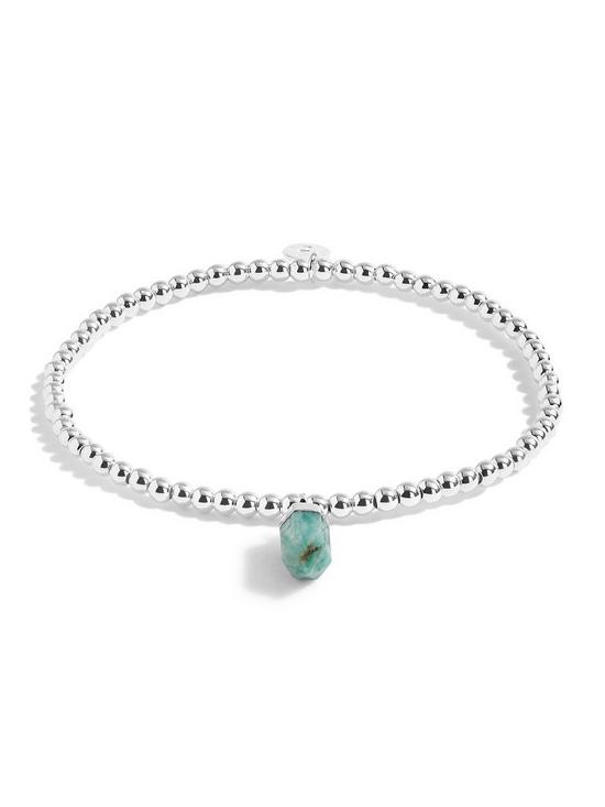 stillFront image of joma-jewellery-affirmation-crystal-a-little-happiness-bracelet