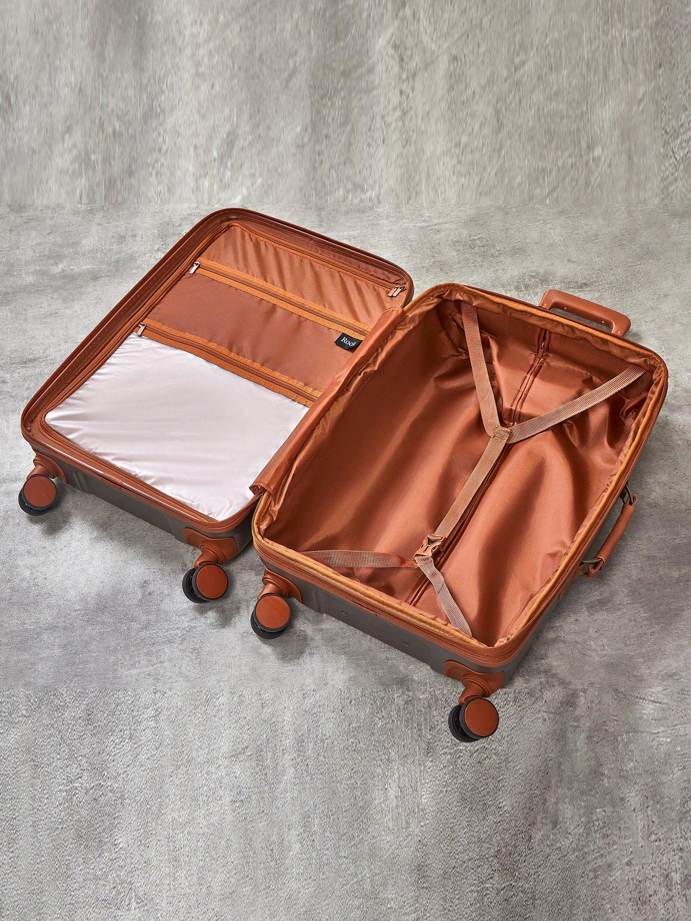 image of rock-luggage-carnaby-8-wheel-hardshell-large-suitcase--platinum