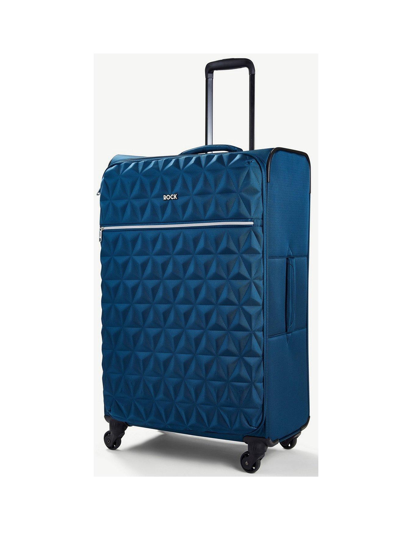 Large soft suitcase store 4 wheels