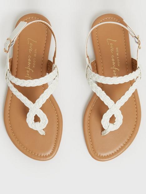 new-look-915-girls-plaited-twist-strap-toe-post-sandals-white